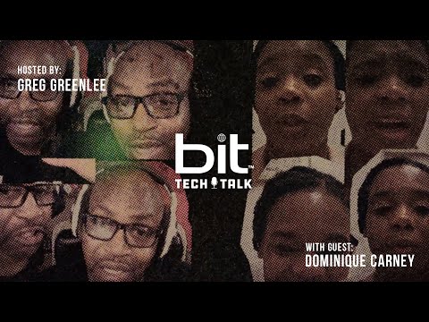 BIT Tech Talk ep. #147 w/ Dominique Carney - From Anthropology to Cybersecurity - video from Blacks In Technology