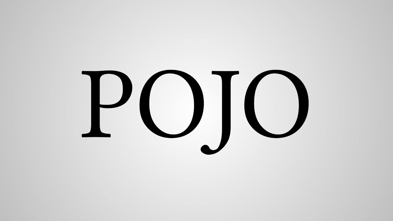 What Does "POJO" Stand For? YouTube