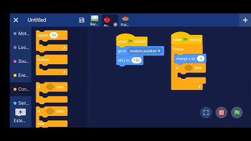 Make a Catching Game using mBlock in Android