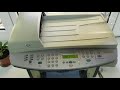 Как отправить факс с HP Laser Jet 3055