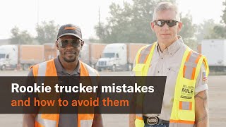 7 rookie truck driver mistakes and how you can avoid them by schneiderjobs 8,166 views 5 months ago 3 minutes, 40 seconds