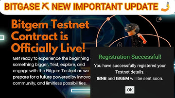 BITGASE ⛏️ NEW IMPORTANT UPDATE 🤳 SUBMIT YOUR WALLET ADDRESS TO PARTICIPATE IN TESTNET ✅