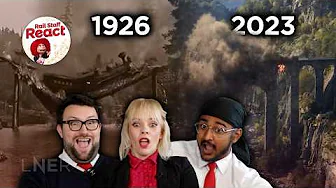 These train stunts are 100 years apart | Rail Staff React #3