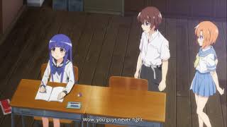 Satoko gets the chair again (Higurashi Gou | ひぐらしのなく頃に業)