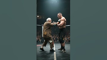 Kungfu Wars: Bent-Back Elder 🥊 Massive Euro Titan #shaolin #kungfu #wushufight #MoreThanShaolin