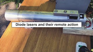 Diode lasers and their remote action