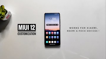MIUI 12 Customization For All Xiaomi, Redmi & Poco Devices !