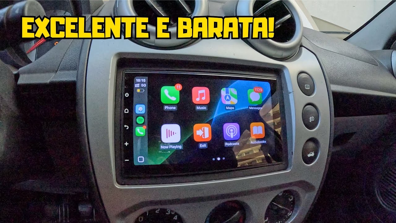 COLOQUEI A MELHOR MULTIMÍDIA E SOM ASSINADO NO MEU PRIMEIRO CARRO!