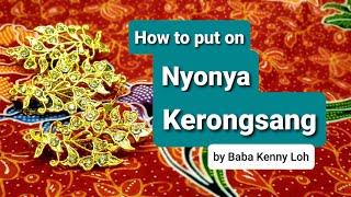 Download Lagu How to wear nyonya/peranakan kerongsang brooch by Baba Kenny Loh MP3 Download Lagu How to wear nyonya/peranakan kerongsang brooch by Baba Kenny Loh MP3