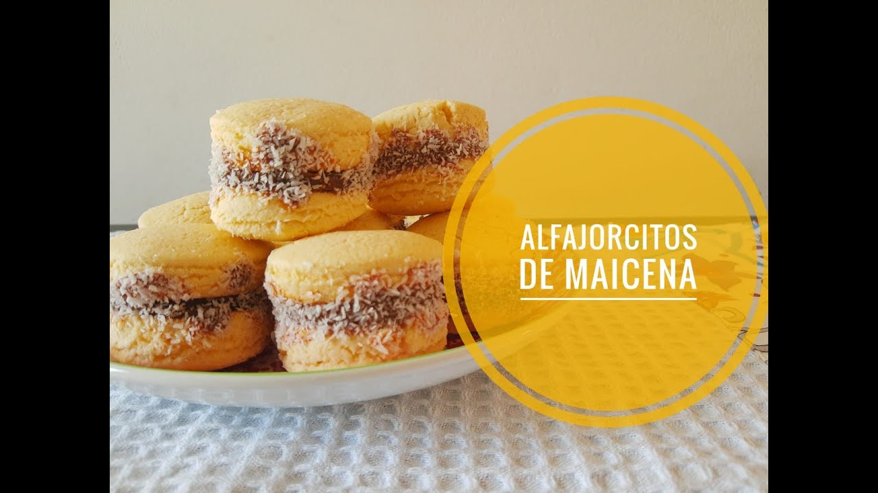 ALFAJORES DE MAICENA SIN GLUTEN/ Como los de panadería 😏