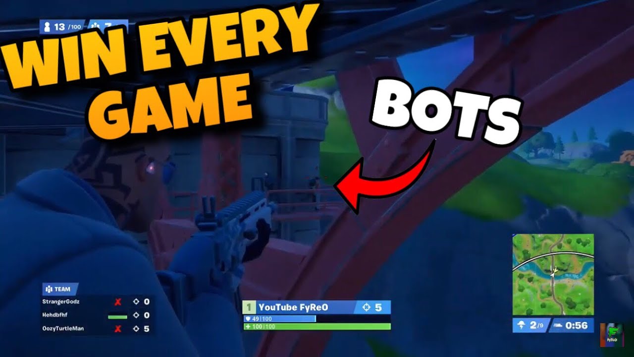How To Get Into BOT Lobbies In Every Game in Fortnite EASY WINS