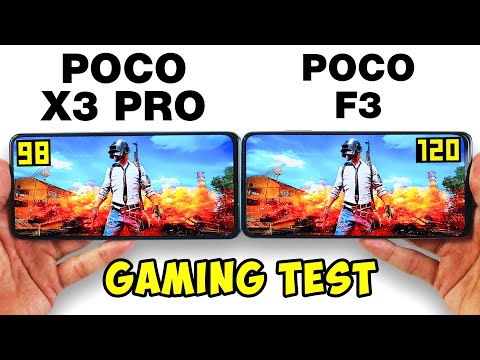POCO X3 PRO vs POCO F3 🔥 - GAMING TEST 2022🔥 БОЛЬШОЕ СРАВНЕНИЕ В ИГРАХ! FPS + НАГРЕВ!
