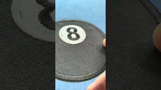 8-Ball Embroidered Patch P2568
