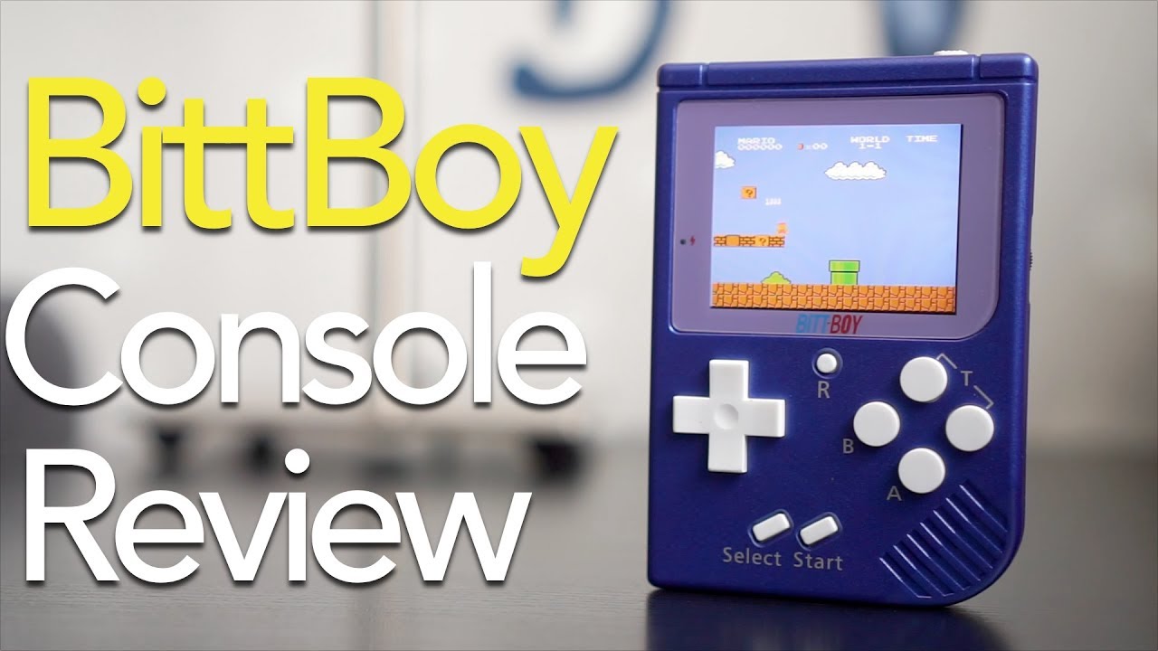 BittBoy Handheld Console Review - YouTube