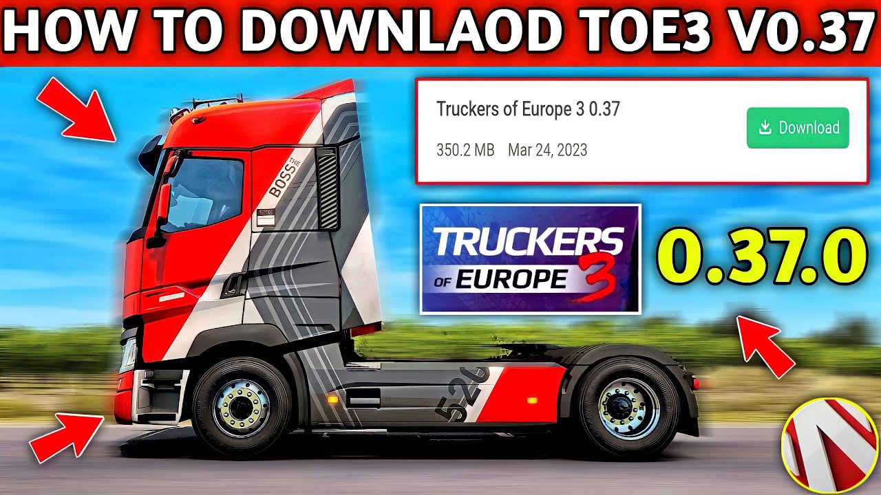 Truck Simulator Europe 3  Baixe agora a última versão 0.37 com