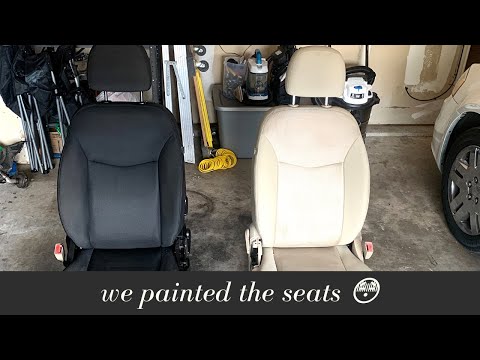 Does Vinyl Spray Paint Work On Leather