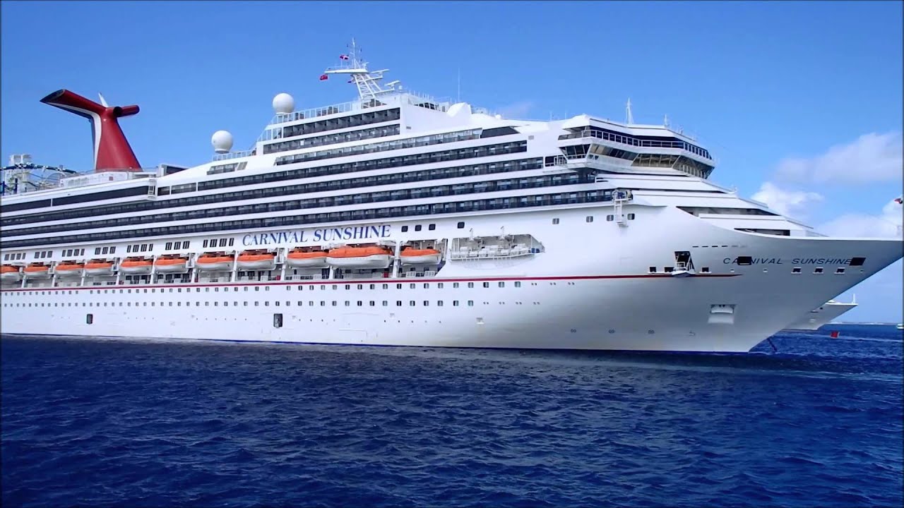 Tender ride from Grand Cayman to the Carnival Sunshine 