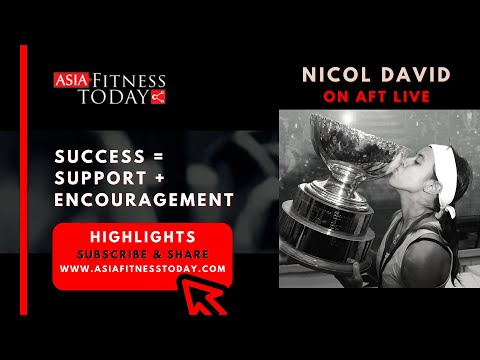 Nicol David, The World Games GOAT - On how support & encouragement leads to success - Highlight 3