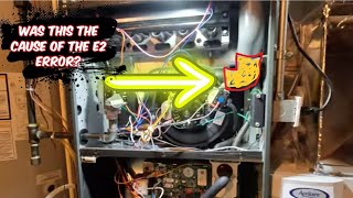 Fixing Amana/Goodman AMVC96 E2 Low Stage Pressure Switch Error