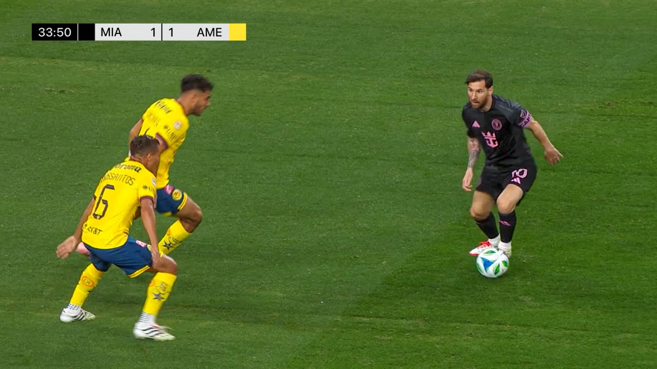 Messi vs Club America | First Game Under Mascherano as Inter Miami Coach!