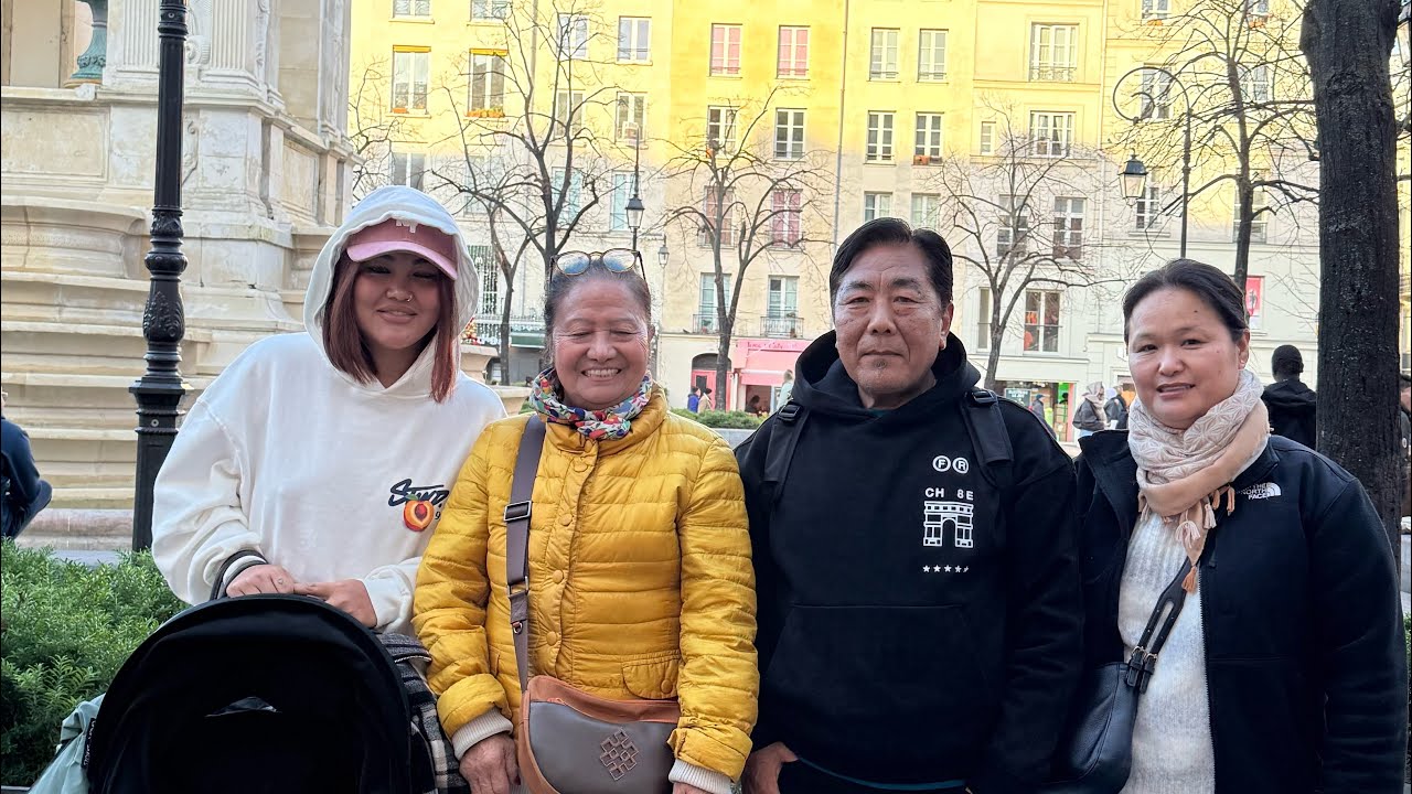 Met YouTuber kunsang mother in law🥰❤️