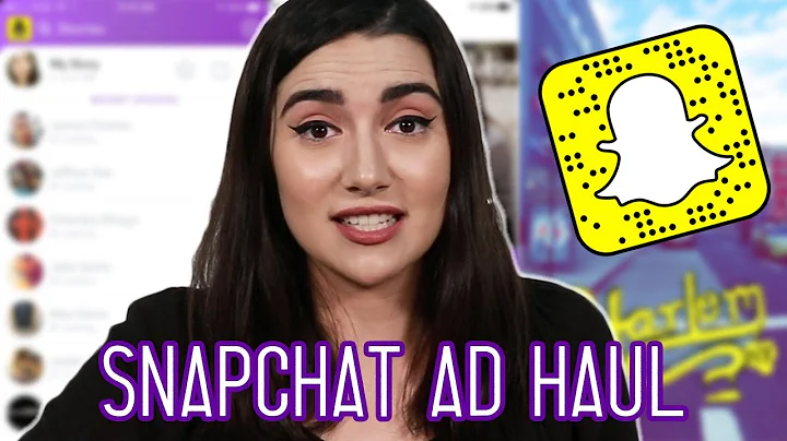 I Bought The First 5 Things Snapchat Recommended T...