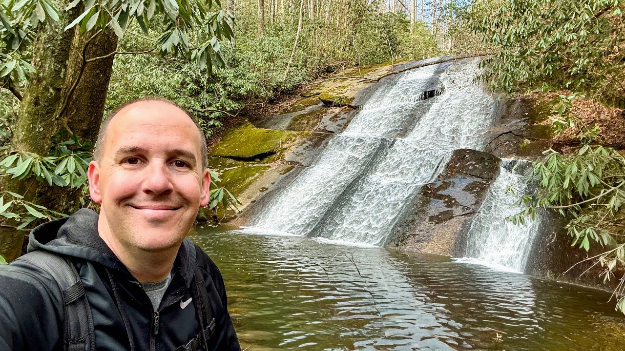 Indian Camp, Split Rock, Chute, and Paw Paw Falls - Gorges State Park - Hike Vlog 163