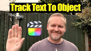 Final Cut Pro Text Object Tracking Tutorial