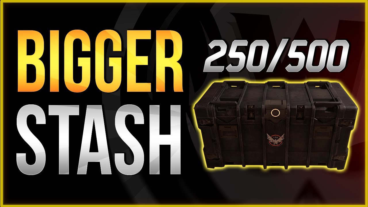 The Division 2 How to Get Bigger Inventory Space Guide YouTube