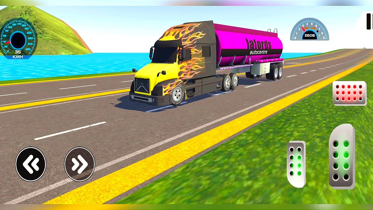 Oil Tanker Truck Driver • android gameplay • mobile games