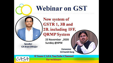 GST QRMP Scheme, Changes from 1.1.2021