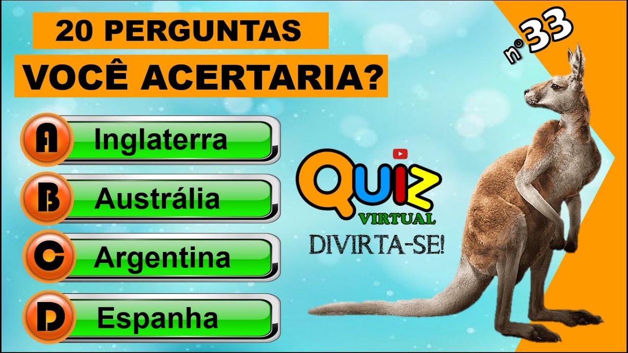 Quiz Conhecimentos Gerais Jovens e Adultos 3 - Site de Dicas