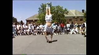 Reggie Barnes Skateboard Demo - Roanoke, NC 1988