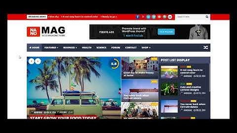 NanoMag - Responsive WordPress Magazine Theme