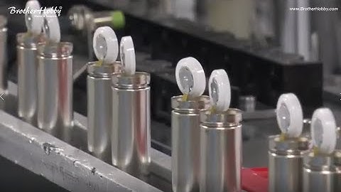 18650 Cell Manufacturing Process, Automatic Production Line