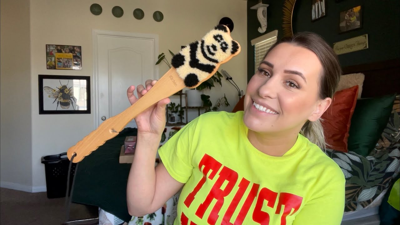 iKichen Shower Brush, Body exfoliating Wet Brush Amazon Review