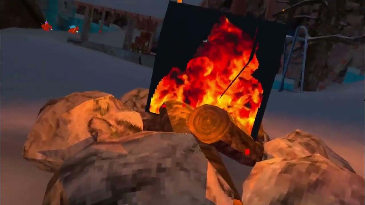 Gorilla Tag Campfire texture glitch - YouTube