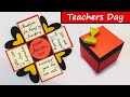 Teacher Day Explosion Box Idea | Teachers Day Greeting Card Latest Design | Happy Teachers Day |#296