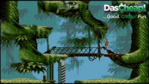 Original Super Nintendo Flashback The Quest for Identity Gameplay Video