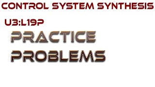 L19P:  Practice Problems