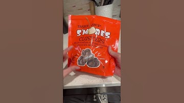Where’s the rest? Trader Joe’s S’mores Clusters #shorts #smores  #traderjoes #traderjoestastetest