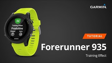 Forerunner 935 -  Training Effect [Tutorial]