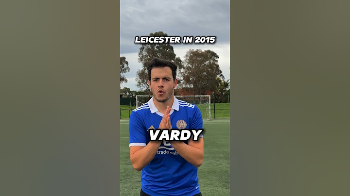 Leicester City Then vs Now ⚽️❤️