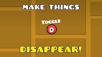 TOGGLE | Geometry Dash Trigger Guide