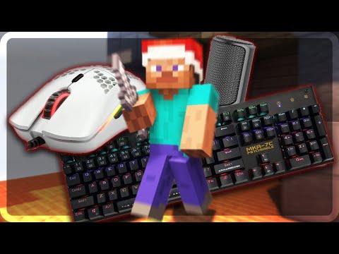[800+ FPS] Keyboard & Mouse Sounds ASMR | Hypixel Bedwars