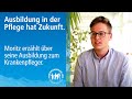 Moritz über seine Ausbildung als Krankenpfleger im Krankenhaus Weilheim-Schongau