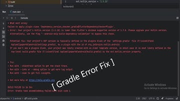 Flutter namespace error in Android Studio dart || Gradle Error Namespace