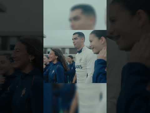 Portugal’s U16 women’s national team were left stunned after linking up with the senior men’s team 🤩