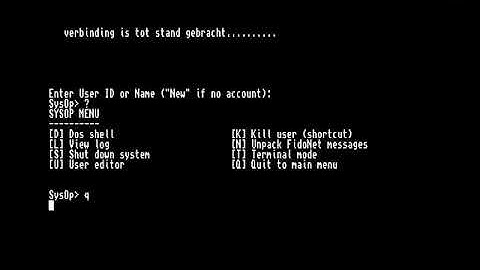 Paragon BBS software (V2.085r) on Amiga Computer