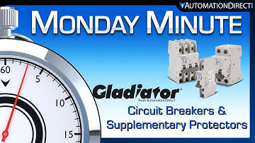 Gladiator Miniature Circuit Breakers from AutomationDirect